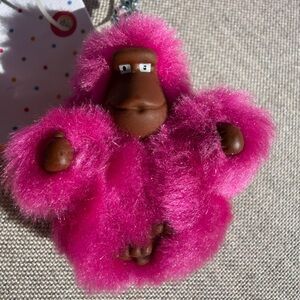 KIPLING AC2397 Fabian 485 Very Berry Small Bag Pouch Pencil case Hot pink NWT